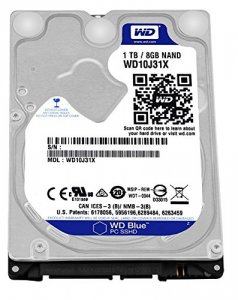 Western WD10J31X 1tb Wd Blu Sshd Sata 6gbs