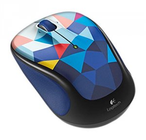 Logitech 910-004445 M325c Blue Facets Nano Mouse