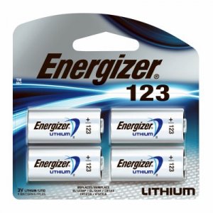 Energizer EL123BP-4 4pk Specialty Lithium Photo 123