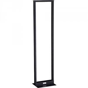 Black RM162A-R3 2-post Premier Aluminum Distribution Rac