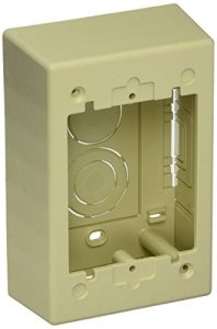 Panduit JBP1EI Pan-way Power Rated Surface Mount Outlet Box