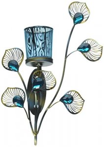 Gallery 10018047 Peacock Inspired Single Sconce