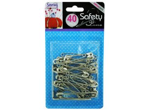 Sterling HM012 Jumbo Metal Safety Pins