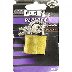 Sterling LL013 Iron Padlock With Keys