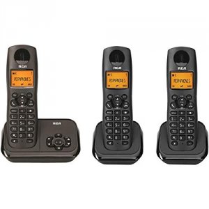 Rca 2162-3BKGA 2162-3bkga Element Series Dect 6.0 Cordless Phone With 