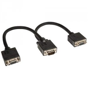 Tripp P516-001 Vga Monitor Y-splitter Cable44; 1ft (for Standard-resol