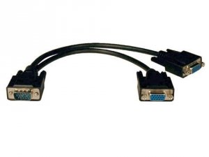 Tripp P516-001 Vga Monitor Y-splitter Cable44; 1ft (for Standard-resol