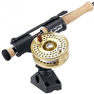 Scotty 0265 Scotty Fly Rod Holder With Combination Sidedeck Mount