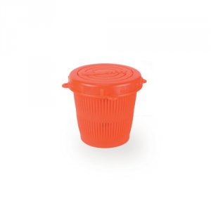 Scotty 672 Scotty Vented Crab Diner Bait Jar Cw Lid 12 Litre  Red