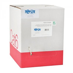 Tripp N224-01K-WH 1000' Cat6 Bulk Cbl Wht Fd