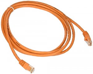 Monoprice 2143 Cat5e 24awg  Cable_ 7ft Orange