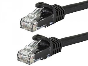 Monoprice 9823 Flexboot Cat6 24awg  Cable_ 14ft Black