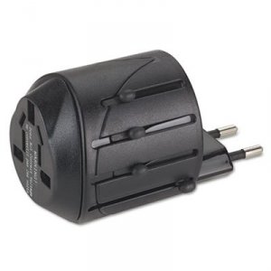 Kensington K33117 International Travel Plug Adapter - 10v Ac - Black