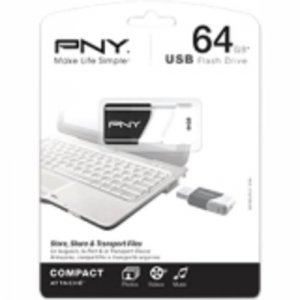 Pny P-FD64GATT03-GE Pny Memory P-fd64gatt03-ge 64gb Attache3 Flash Dri