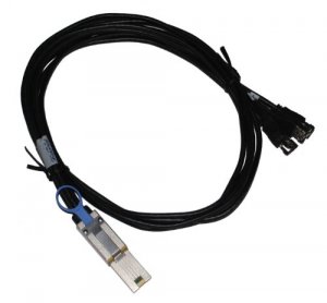 Highpoint EXT-MS-1MEJ Cable Ext-ms-1mej External Mini-sas To 4x Esata 