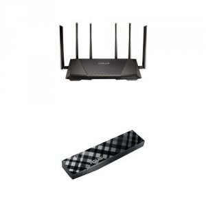 Asus RT-AC3200 Network Rt-ac3200 Tri-band Wireless-ac3200 Gigabit Rout