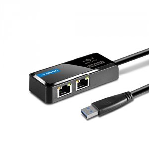 Vantec CB-U320GNA Accessory Cb-u320gna Usb 3.0 To Dual Gigabit Etherne