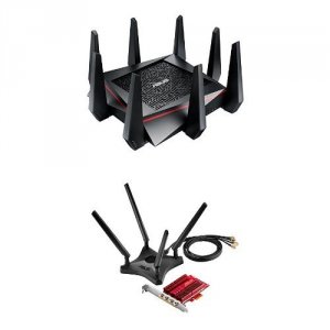 Asus RT-AC5300 Router Rt-ac5300 Tri-band 4x4 Ac5300 Wireless 4port Gig