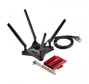 Asus PCE-AC88 Network Pce-ac88 Ac3100 Dual-band Wireless Pci Express A