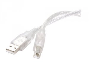 Rosewill RCW-106 Cable Rcw-106 6ft Usb2.0 A Male To B Male Cable Clear