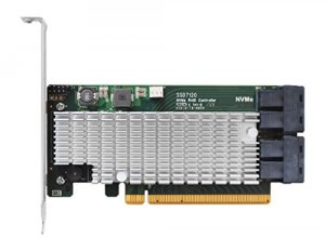 Highpoint SSD7120 Controller Sd7120 4x Dedicated 32gbps U.2 To Pcie 3.