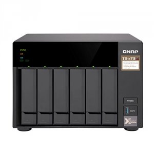 Qnap TS-673-8G-US Network Attached Storage Ts-673-8g-us 6bay Amd Rx-42