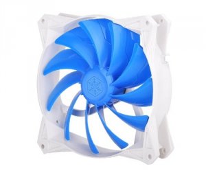 Silverstone FQ141 Fan  Fq Series Pwm Design Blue Blade White Frame Ret