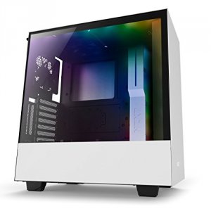 Nzxt CA-H500W-W1 Cs Ca-h500w-w1 H500i M-tower Lightingfan 2xusb3.1 Gen