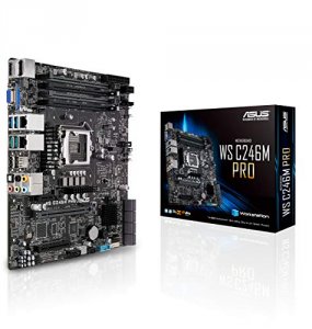 Asus WS C246M PRO Motherboard Ws C246m Pro Lga1151 C246 Max 64gb Ddr4 