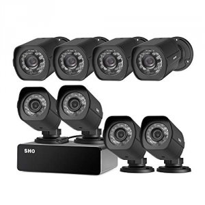 Sho SH001C-8 Camera Sh001c-8 Security Camera System 8 720p Spoe Camera