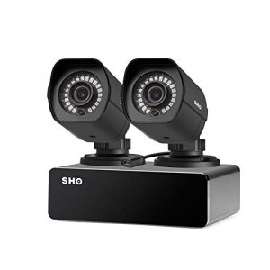 Sho SH002C-2 Camera Sh002c-2 Security Camera System 2 1080p Spoe Camer