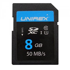 Unirex USS-085M Unirex Sdhc Card 8gb Class 10 (uhs-1) Memory Card