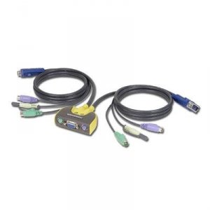 Iogear GCS612A 2 Port Compact Ps2 Kvm Switch