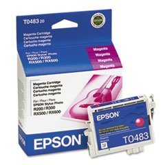 Original Epson T048320-S T0483 Ink Cartridge - Inkjet - Magenta - 1 Ea