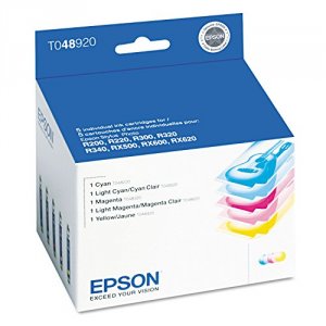 Original Epson T048920-S Color Multipack R200 R300 Rx50