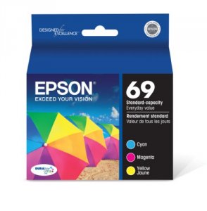 Original Epson T069520 Ink, , Cyan, Magenta,yellow 380 Pg Yield