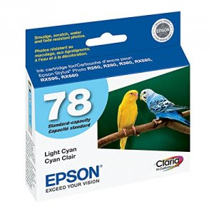 Original Epson T078520 78 Inkjet Print Cartridge - Light Cyan - 1 Pack