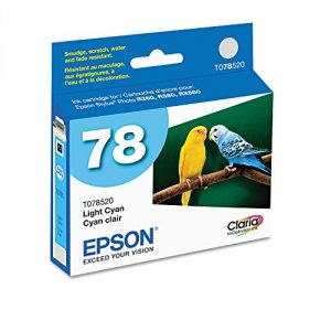 Original Epson T078520 78 Inkjet Print Cartridge - Light Cyan - 1 Pack