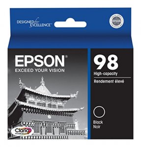 Original Epson T098120 Claria No. 98 Ink Cartridge - Inkjet - Black - 