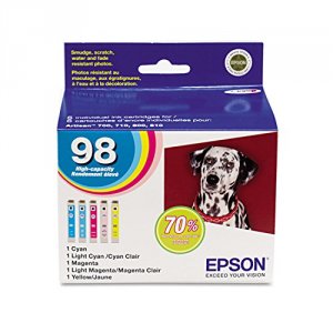 Original Epson T098920 Claria  Ink Cartridge - Cyan, Magenta, Yellow, 