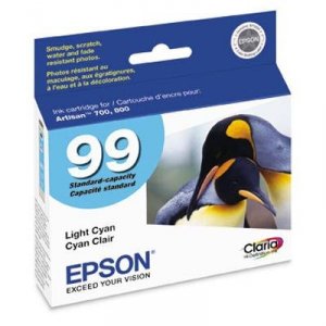 Original Epson T099520 Claria No. 99 Ink Cartridge - Inkjet - Light Cy