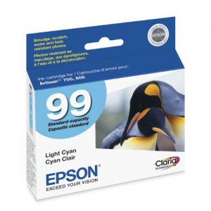 Original Epson T099520 Claria No. 99 Ink Cartridge - Inkjet - Light Cy