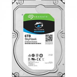 Seagate ST6000VX0023 6tb  Skyhawk Sata Internal Hard Drive - 7200rpm