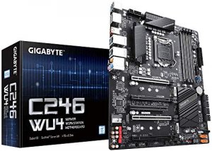 Gigabyte C246-WU4 Motherboard C246-wu4 Intel Corepentiumceleron Proces