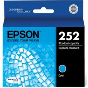 Original Epson T252220 Durabrite Ultra  Ink Cartridge - Cyan - Inkjet 