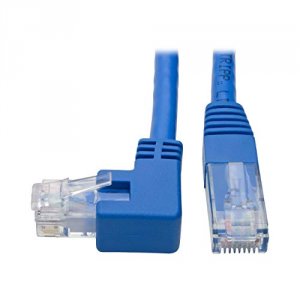 Tripp N204-001-BL-LA Cat6 Patch Cable Left-angled Mm Blue 1ft