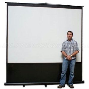 Elitescreens FM100V 100in Diag  Pull-up