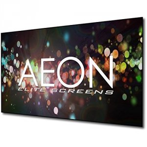 Elitescreens AR92WH2 92in Diag Aeon Fixed Frame Wall