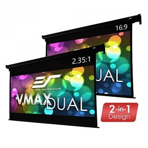 Elitescreens VMAX120H114C-AUHD 120in Vmax Dual Electric Wall