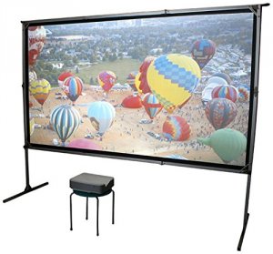 Elitescreens OMS120H2-DUAL 120in Yard Master2 Outdoor Ff